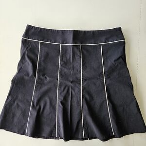 Black Knee Length Skirt